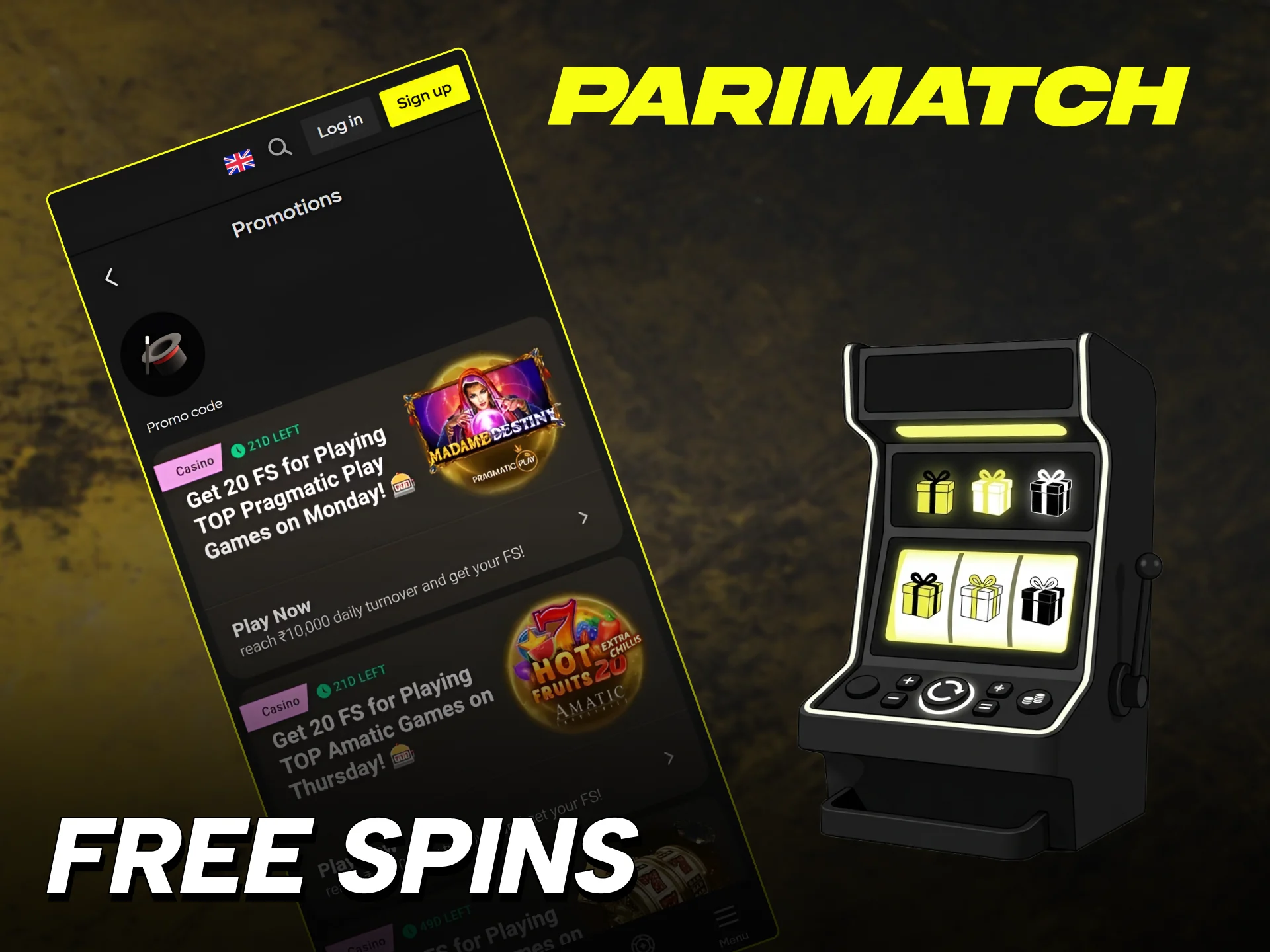 parimatch bonus how to use india