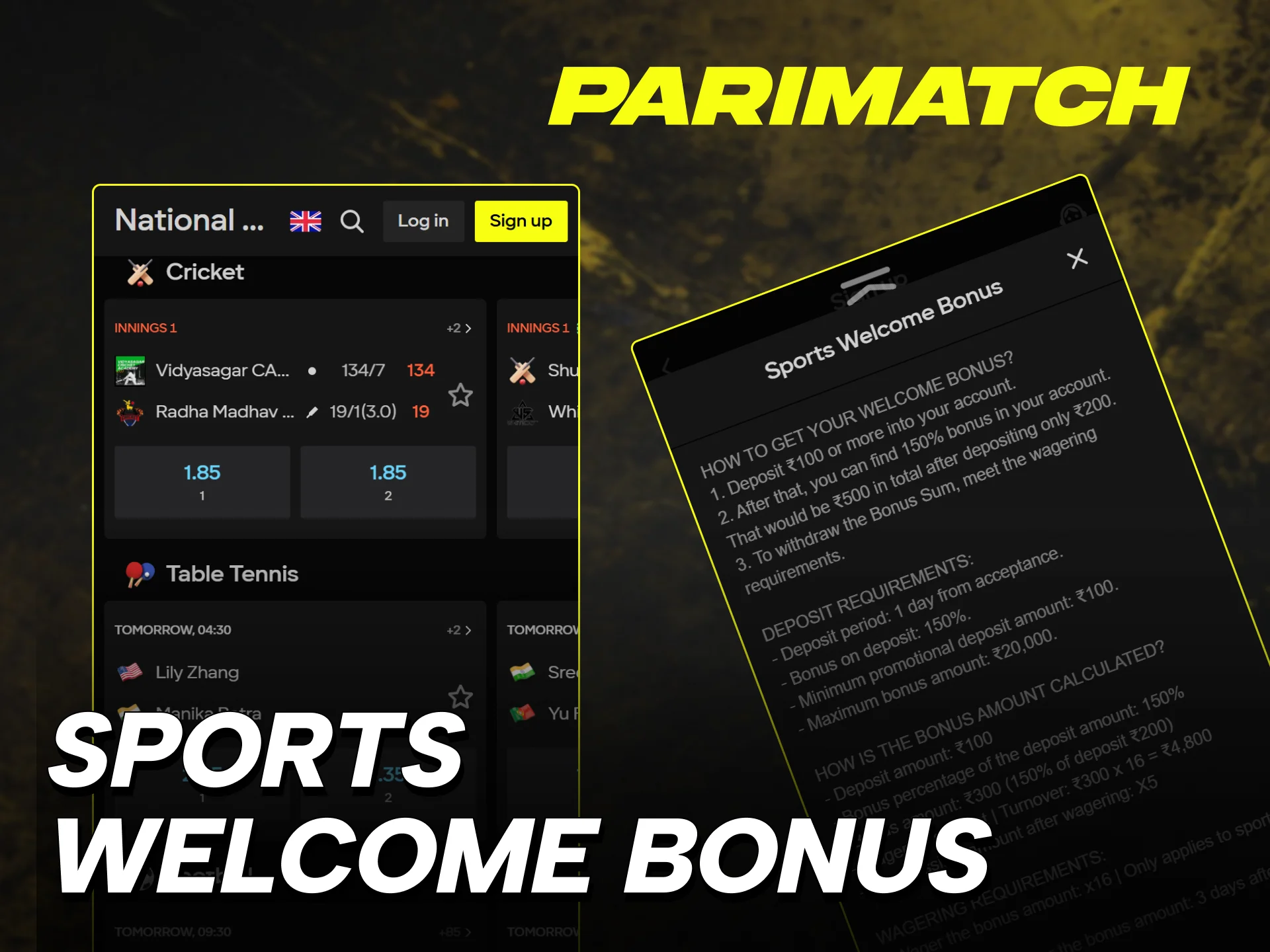 parimatch bonus terms and conditions india