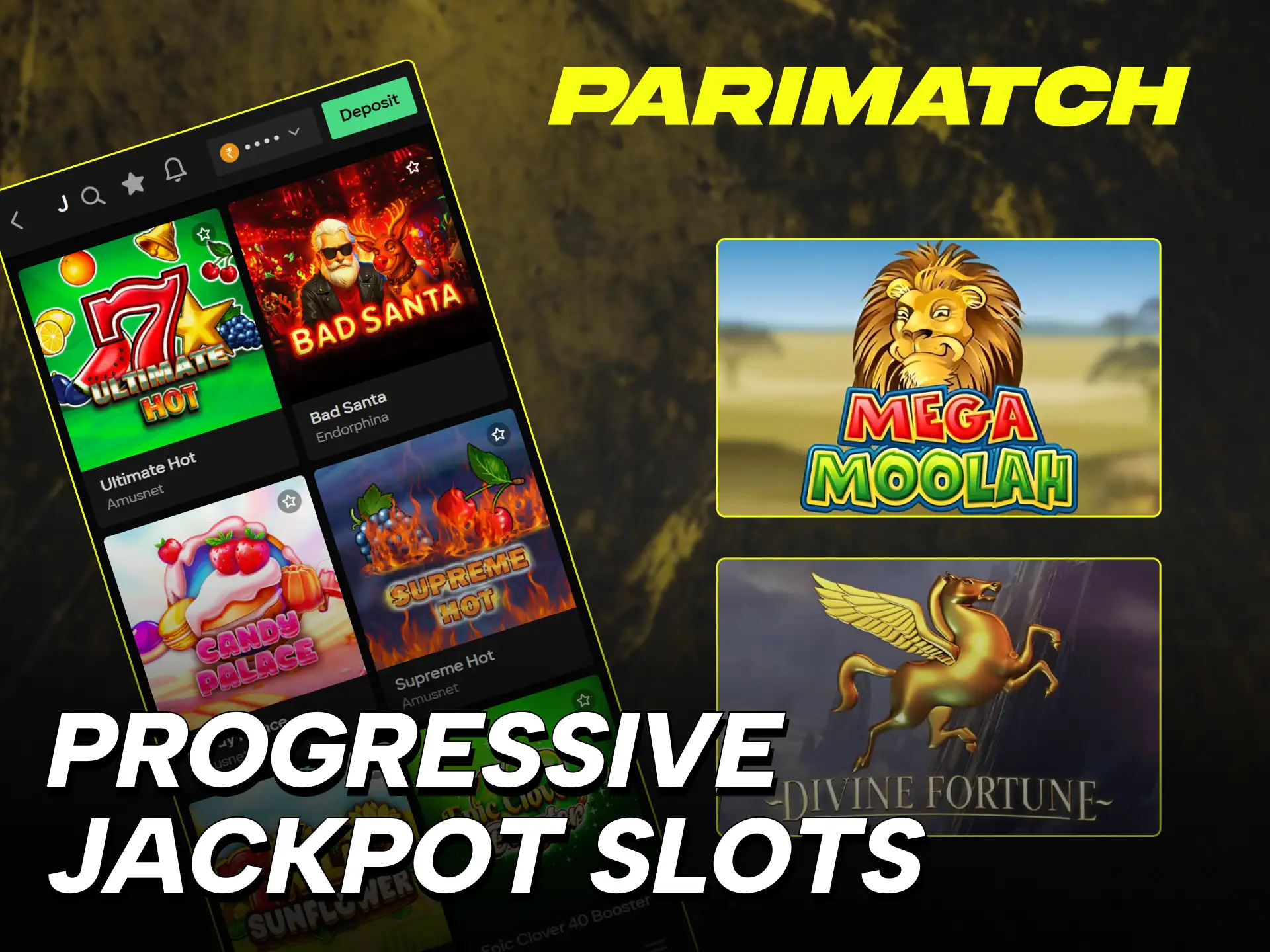 parimatch progressive jackpot slots india
