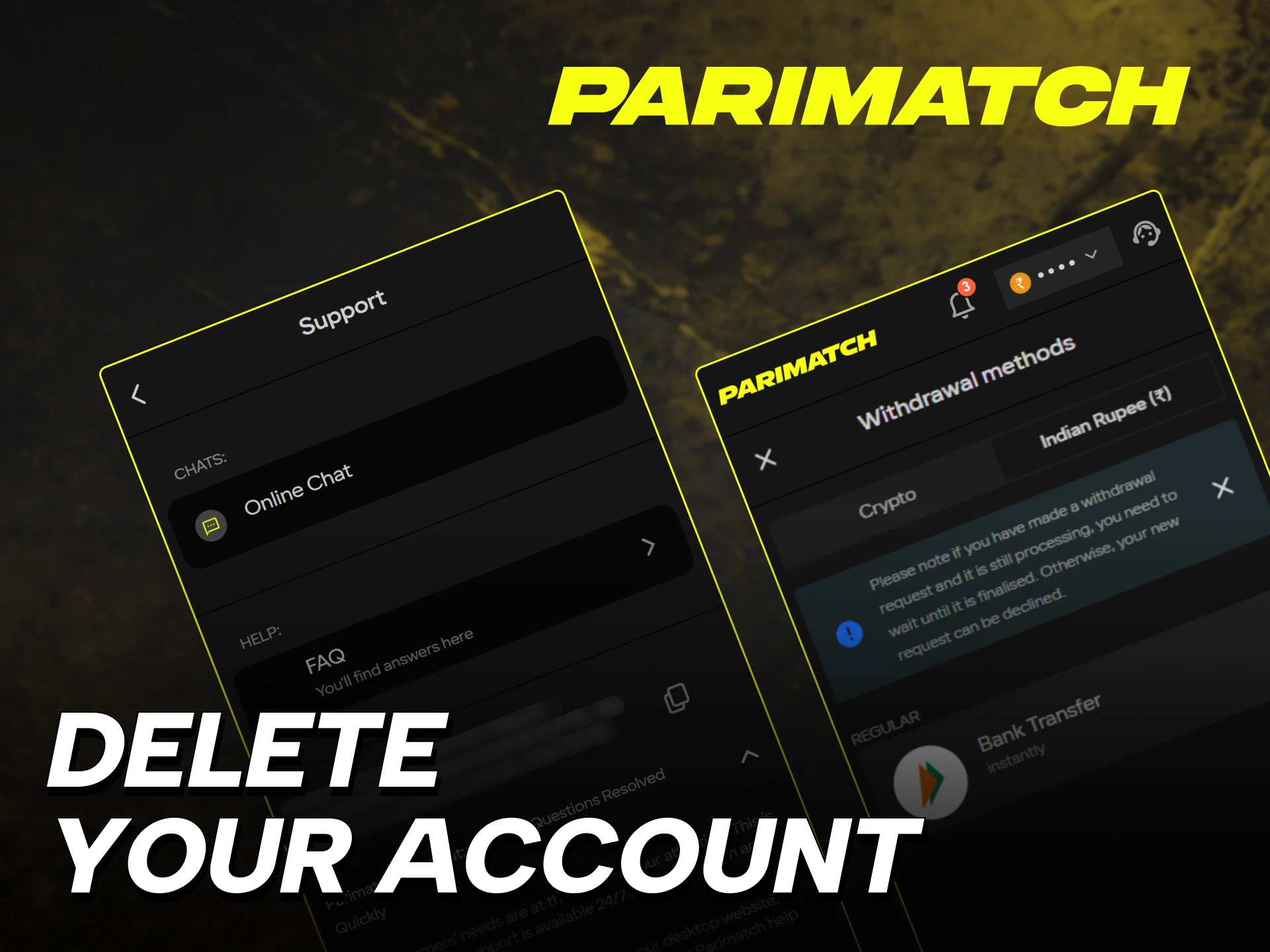 how to register at parimatch india