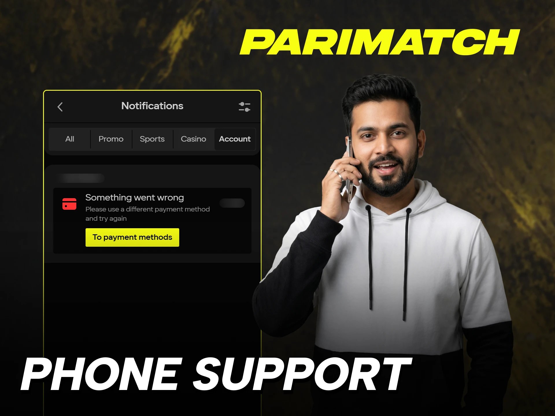 parimatch live support india